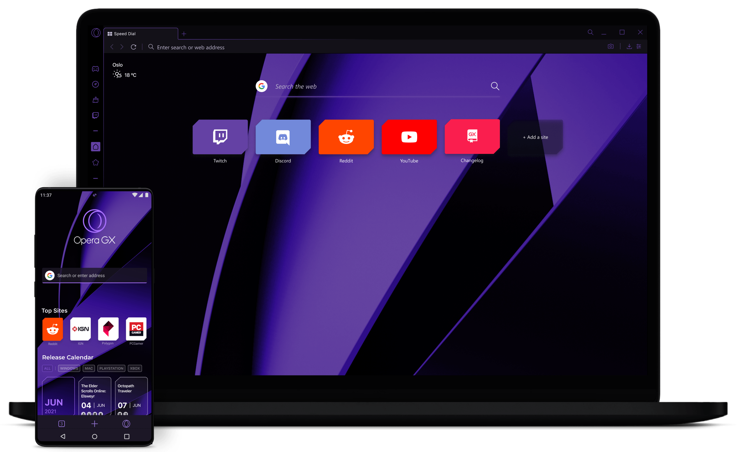 Custom Themes - Opera GX