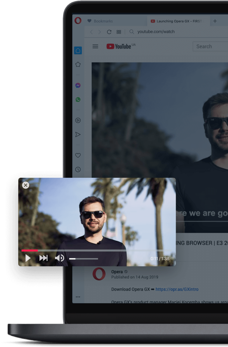 Video pop-up